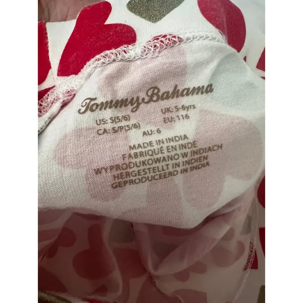 Tommy Bahama Glitter Heart Set Size Small 5-6